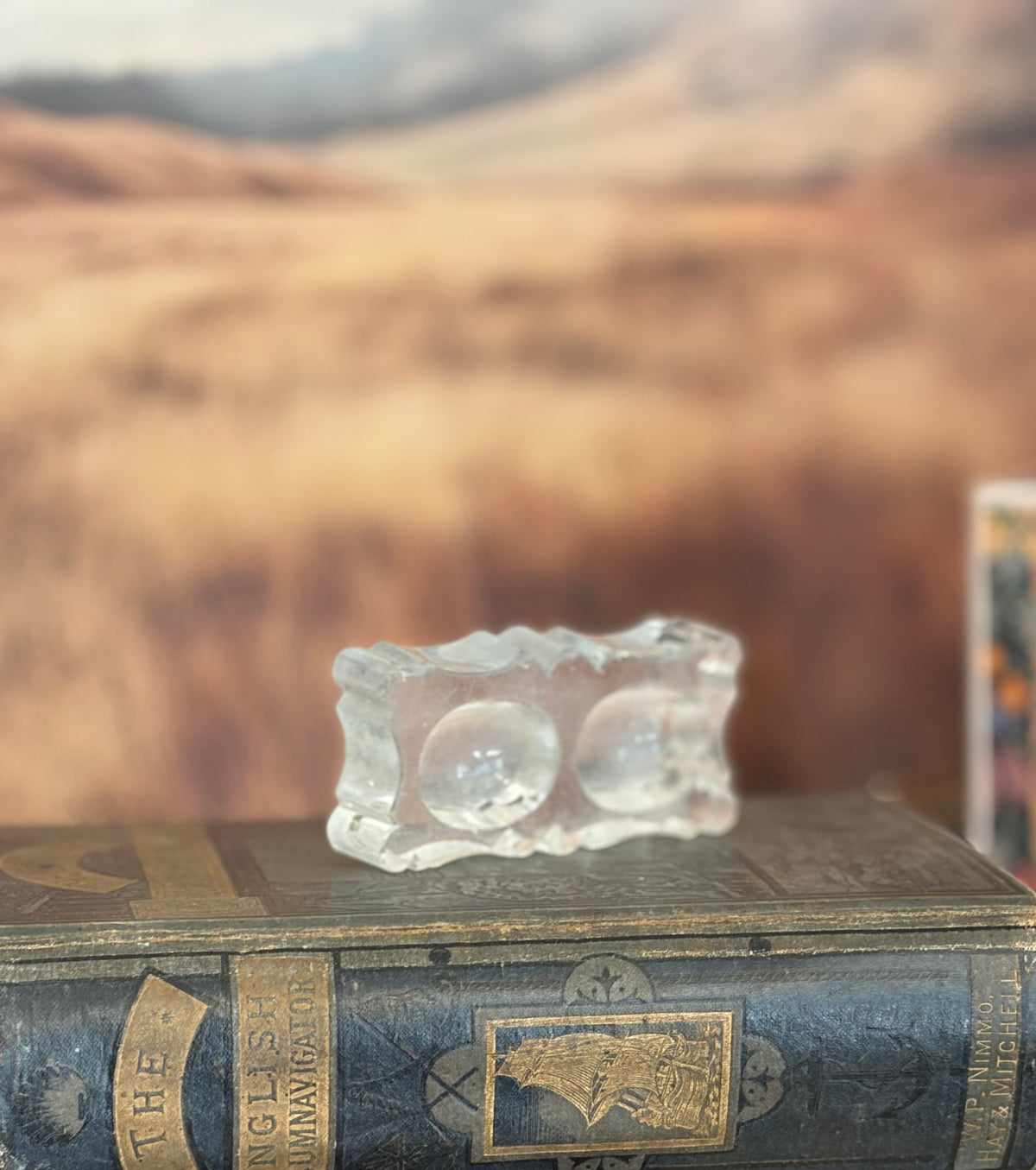 Heirloom Salt Cellar - Clouded Glass