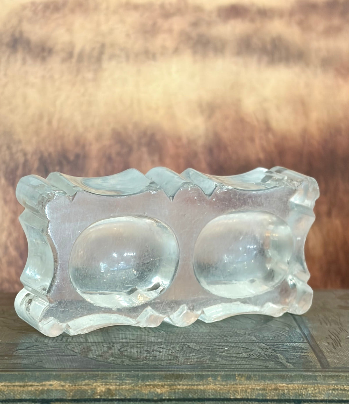 Heirloom Salt Cellar - Clouded Glass