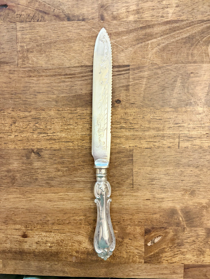 Heirloom Cake Knife - Simple Embossing