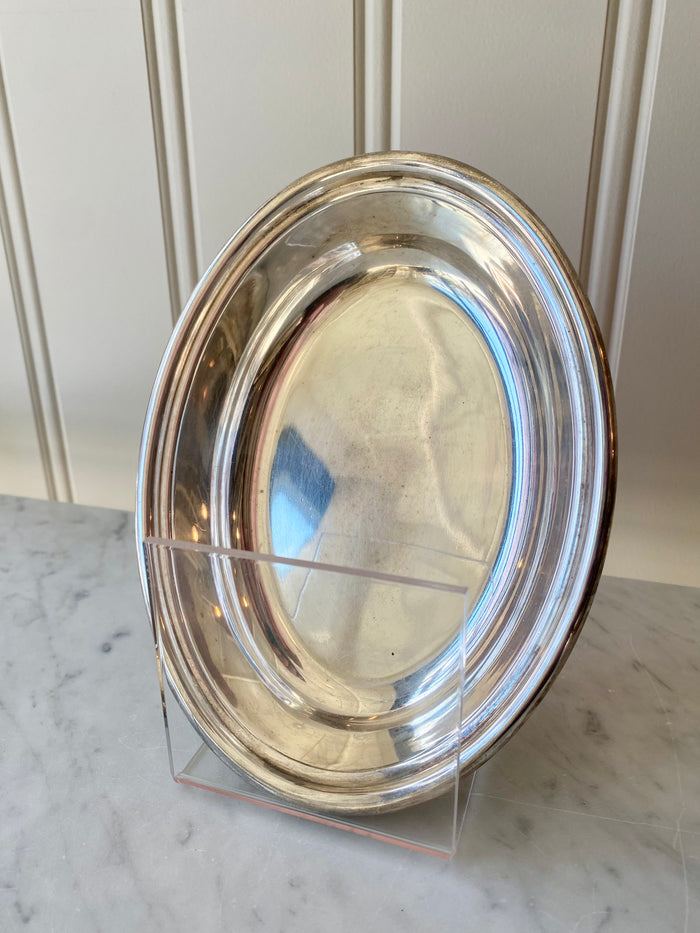 Heirloom Oval Silver Candy Dish