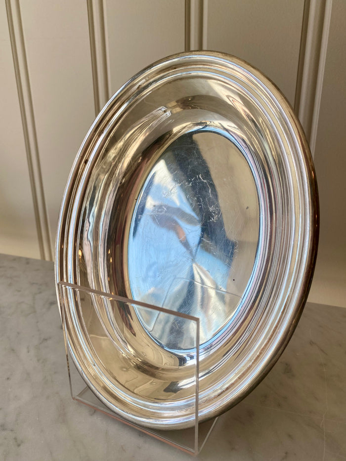 Heirloom Oval Silver Candy Dish