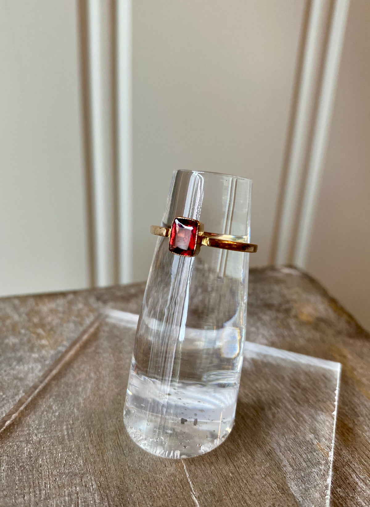 Heirloom Garnet Ring