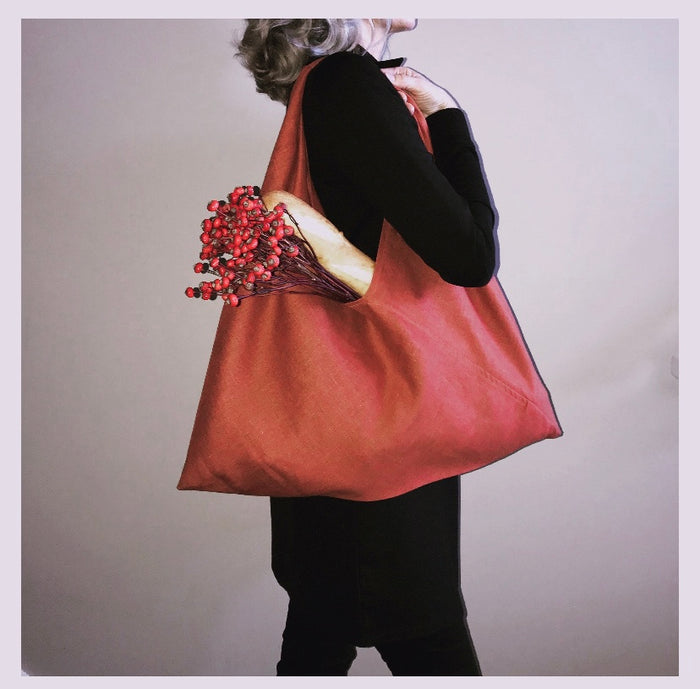 Origami Tote - Terracotta