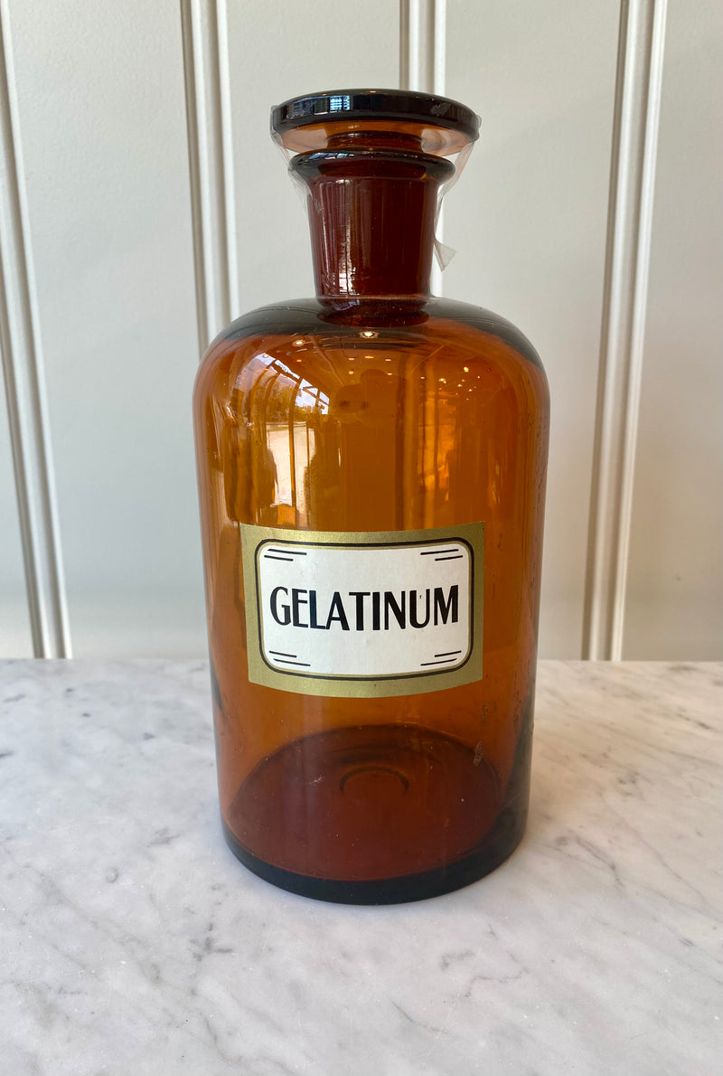 Apothecary Jar - Gelatinum