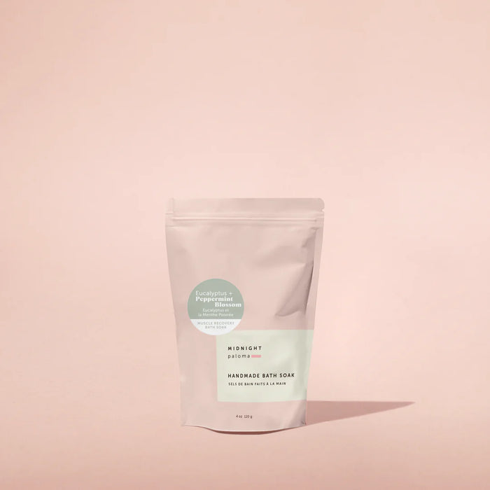 Eucalyptus + Peppermint Blossom Bath Soak: 4oz