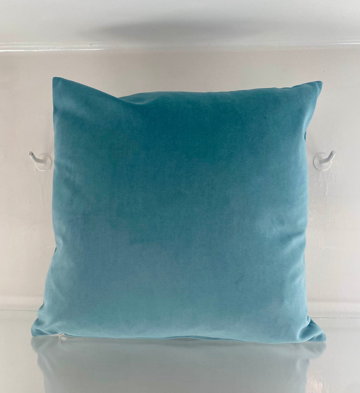Teal Velvet Pillow