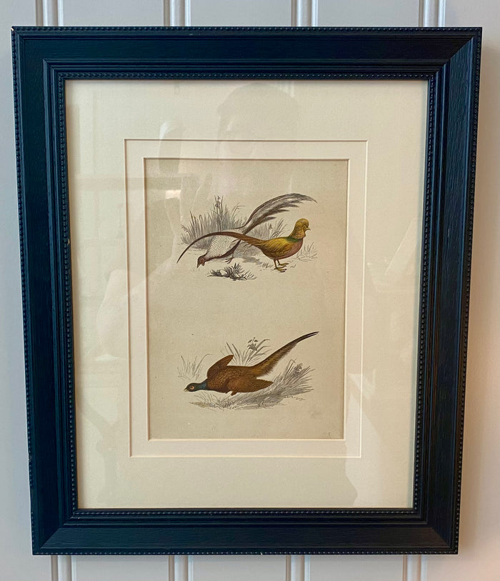Heirloom Partridges Lithograph