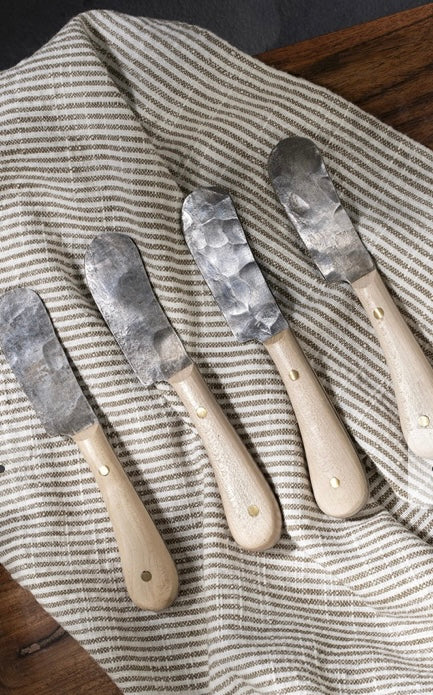 Hand Forged Spreaders - Set of 4