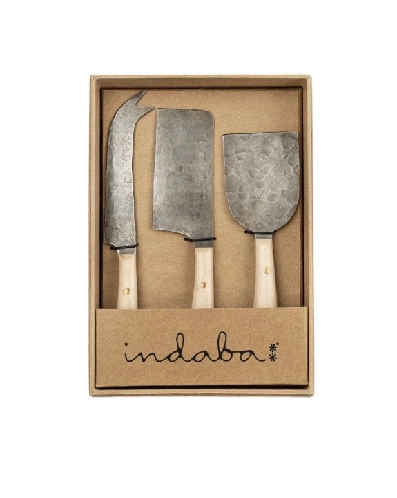 Hand Forged Cheese Knives - Set of 4