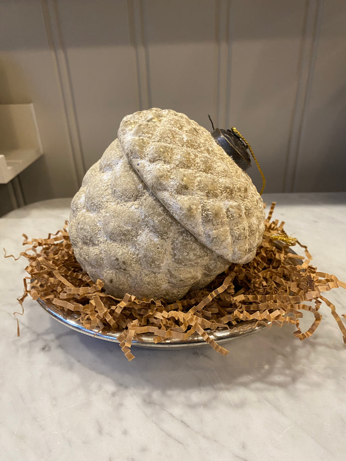 Glass Acorn Ornament