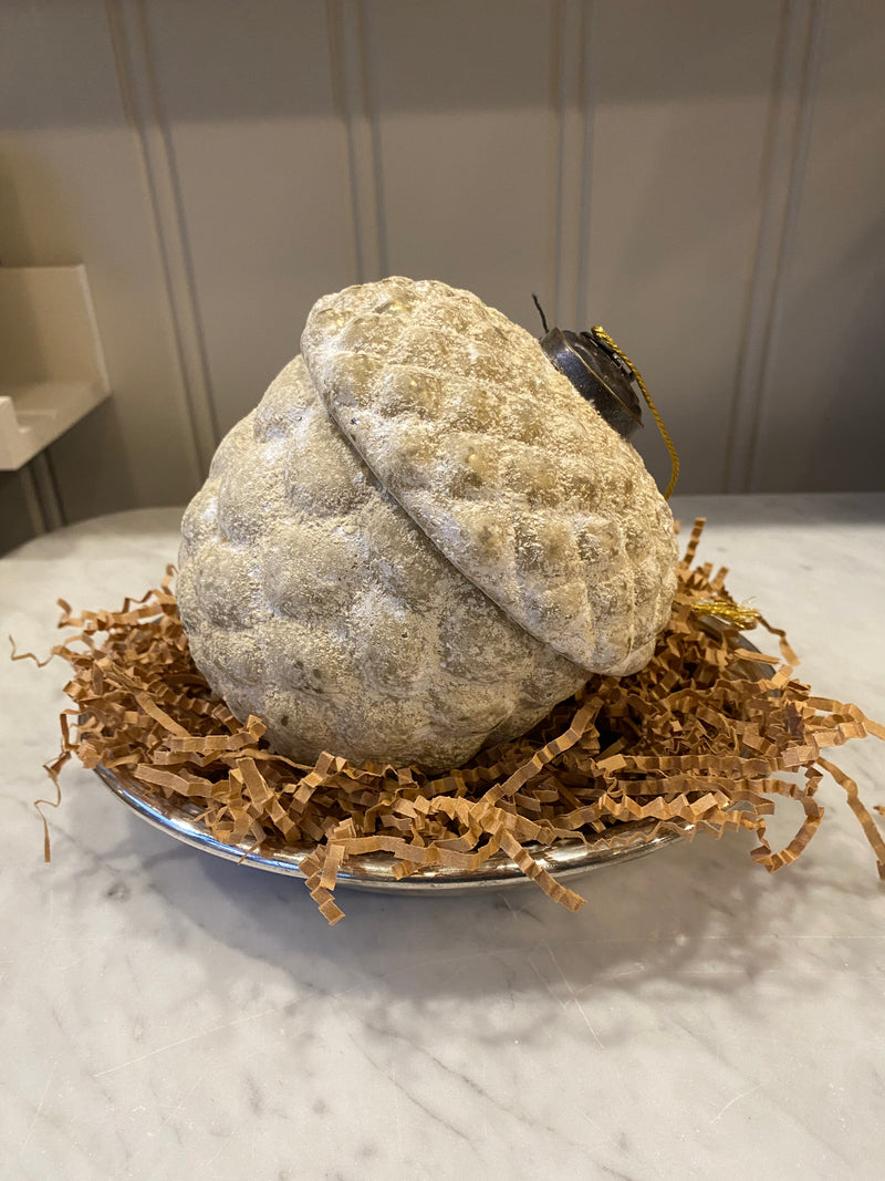 Glass Acorn Ornament