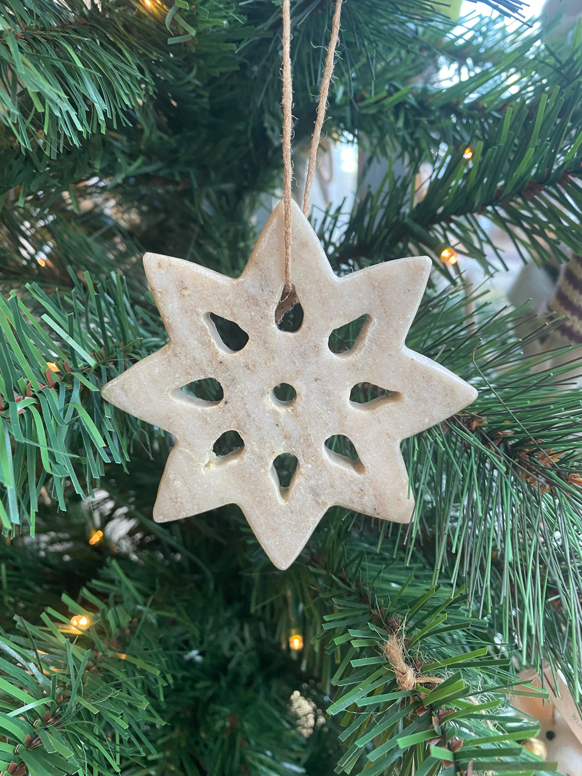 Small Stone Snowflake