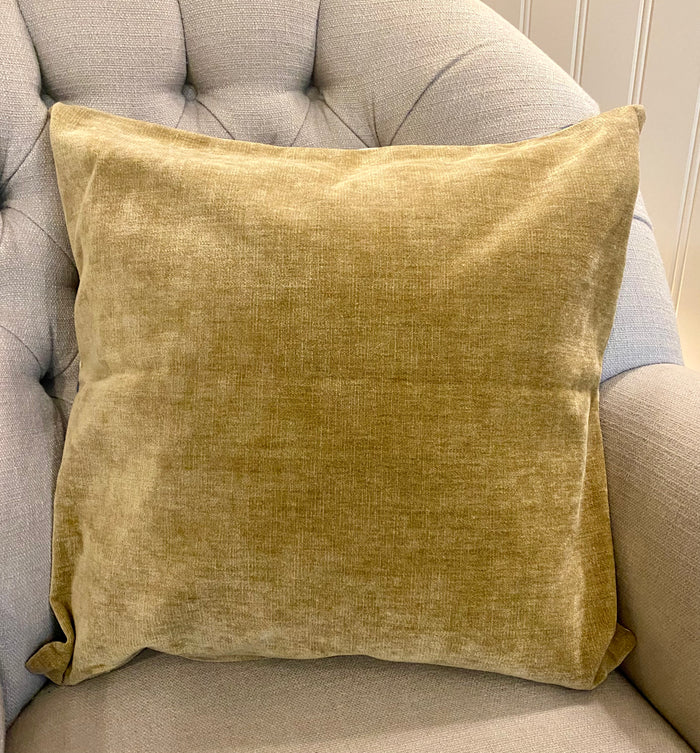 Golden Peony Pillow