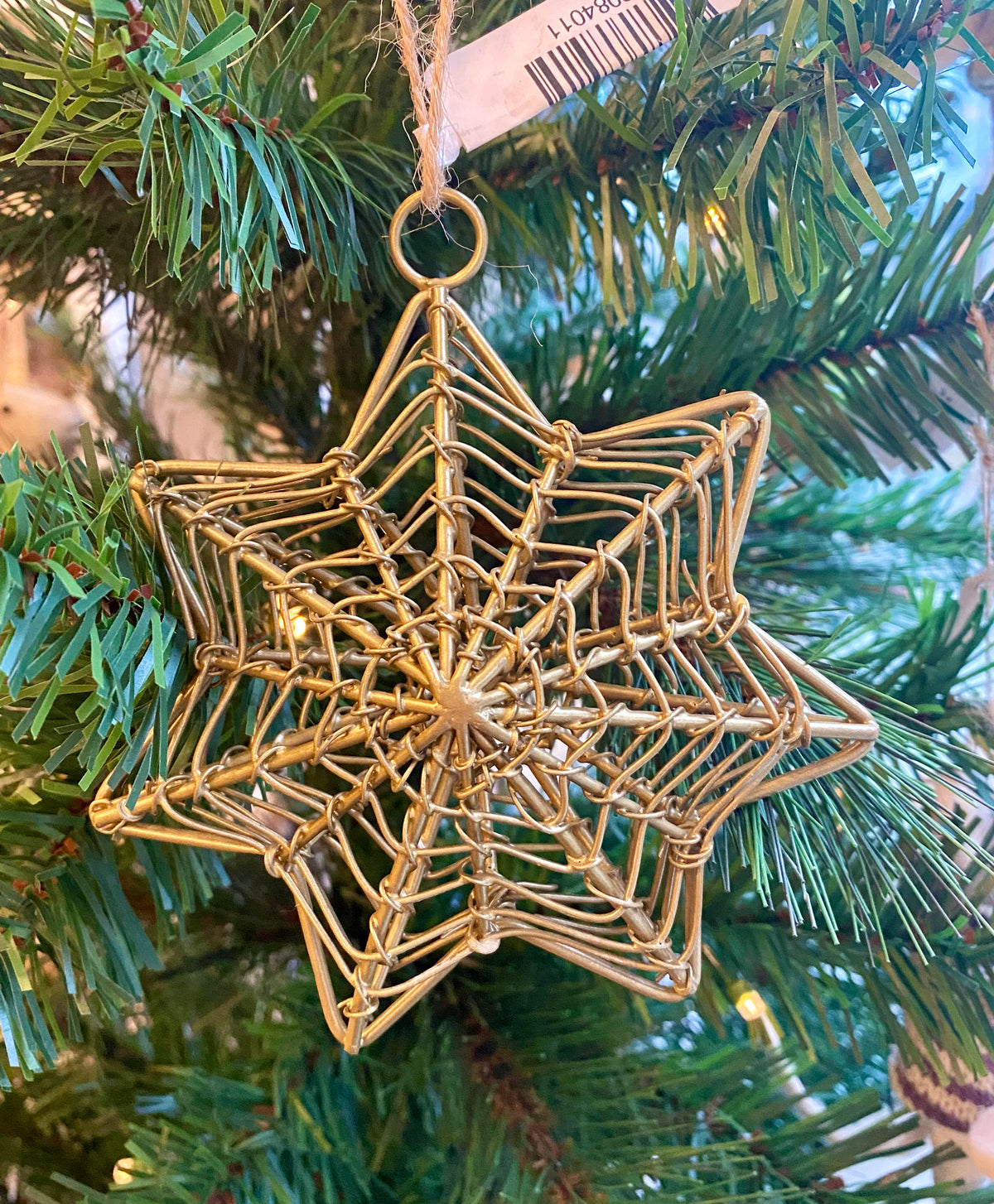 Brass Star Ornament