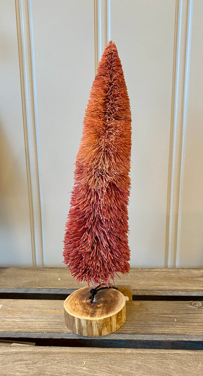 Bottle Brush Tree, Tall - Deep Pink