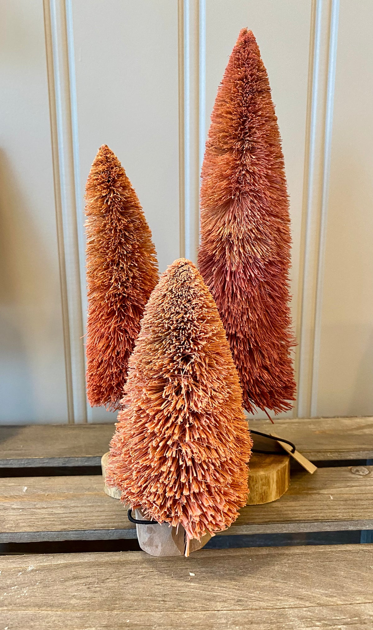 Bottle Brush Tree, Tall - Deep Pink