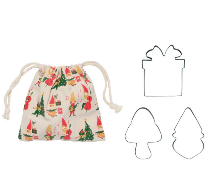 Gnome For The Holidays Cookie Cutters
