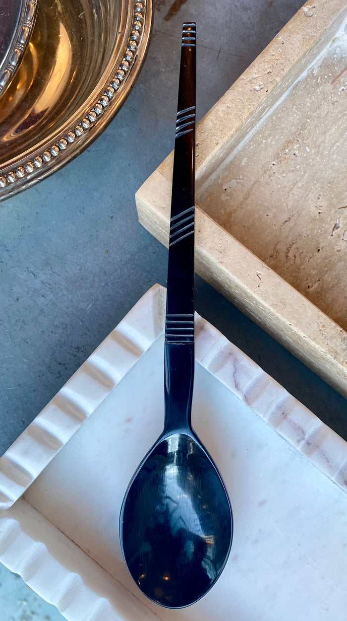 Horn Serving Spoon