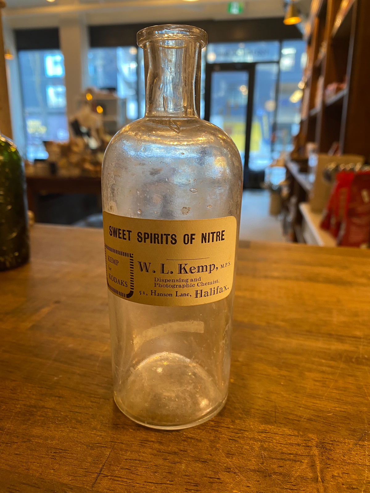 Heirloom Spirits of Nitre Glass Bottle