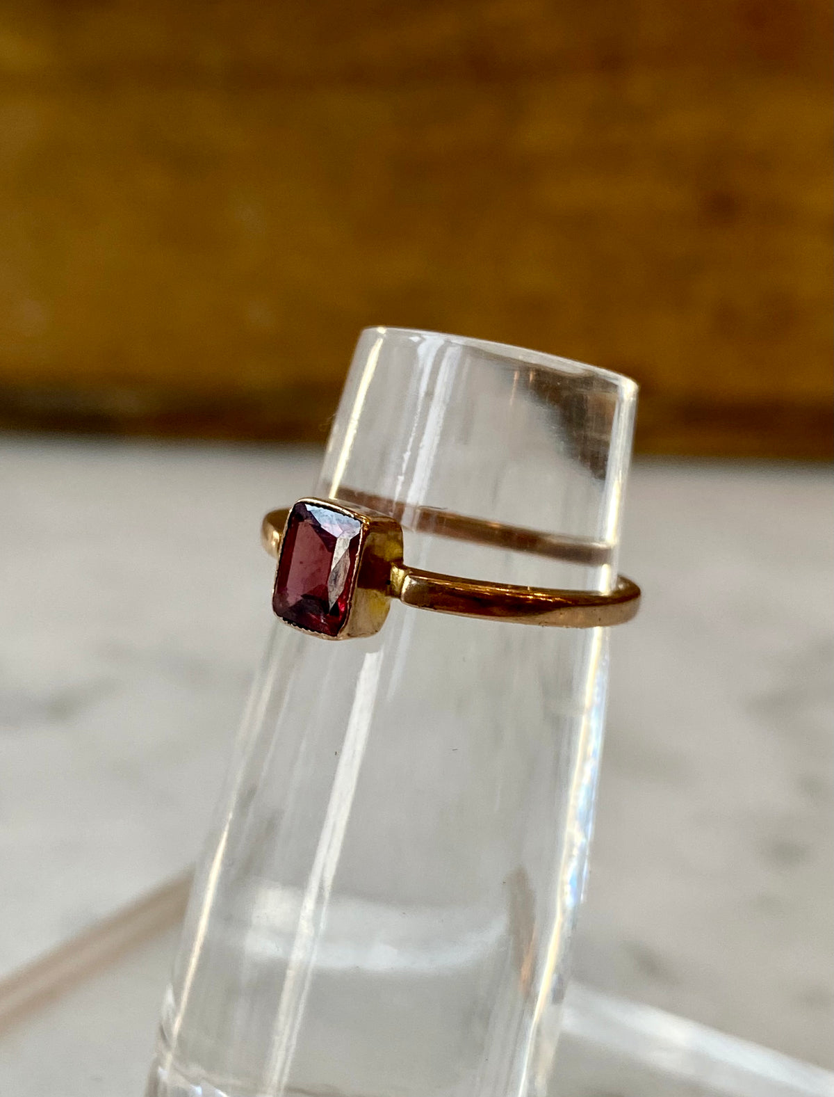 Heirloom Garnet Ring