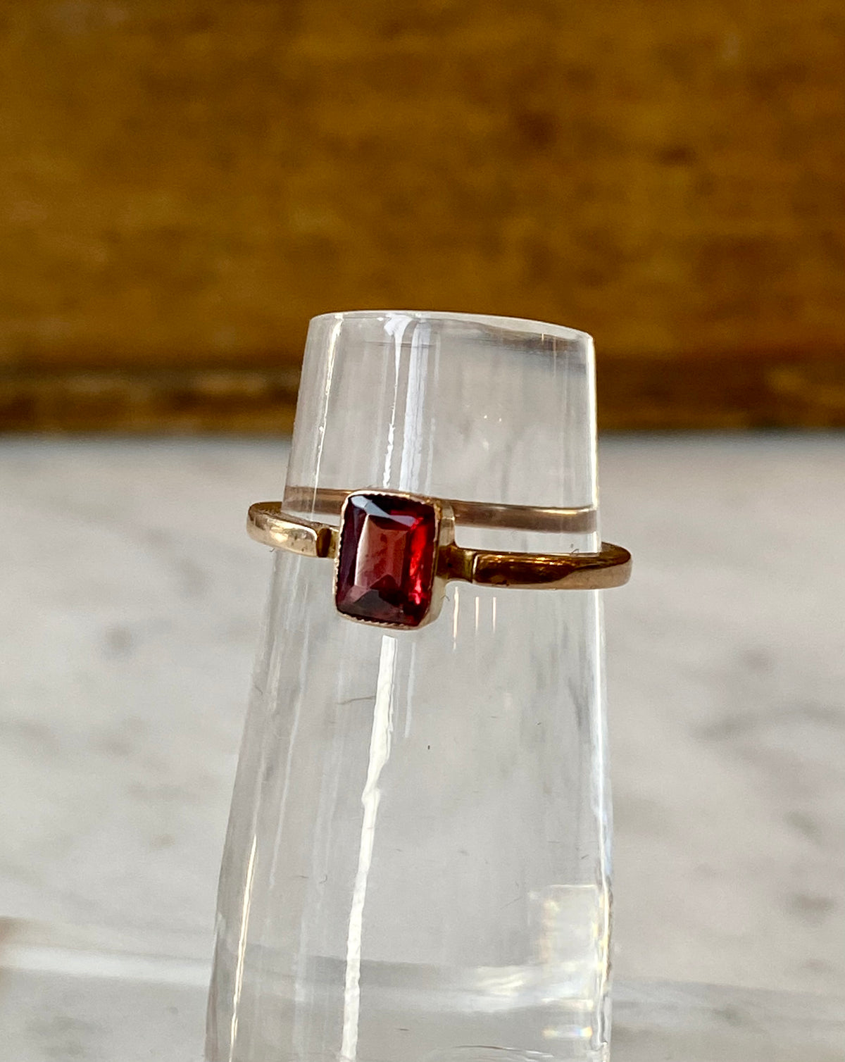 Heirloom Garnet Ring