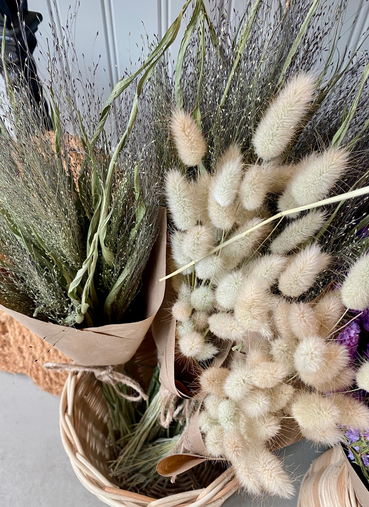 Bunny Tails Dried Bouquet