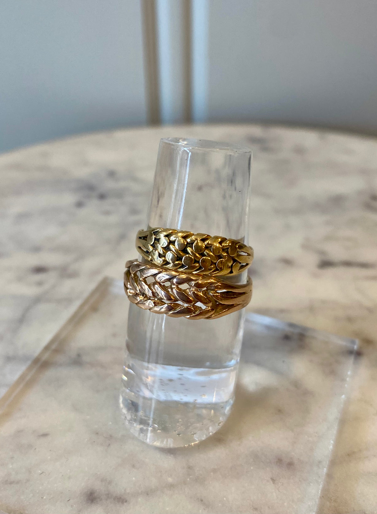 Heirloom Wheat Pattern Ring, Birmingham