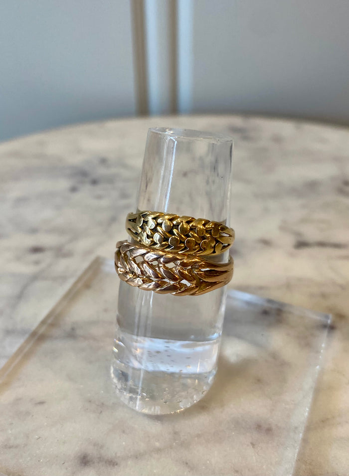 Heirloom Wheat Pattern Ring, Birmingham