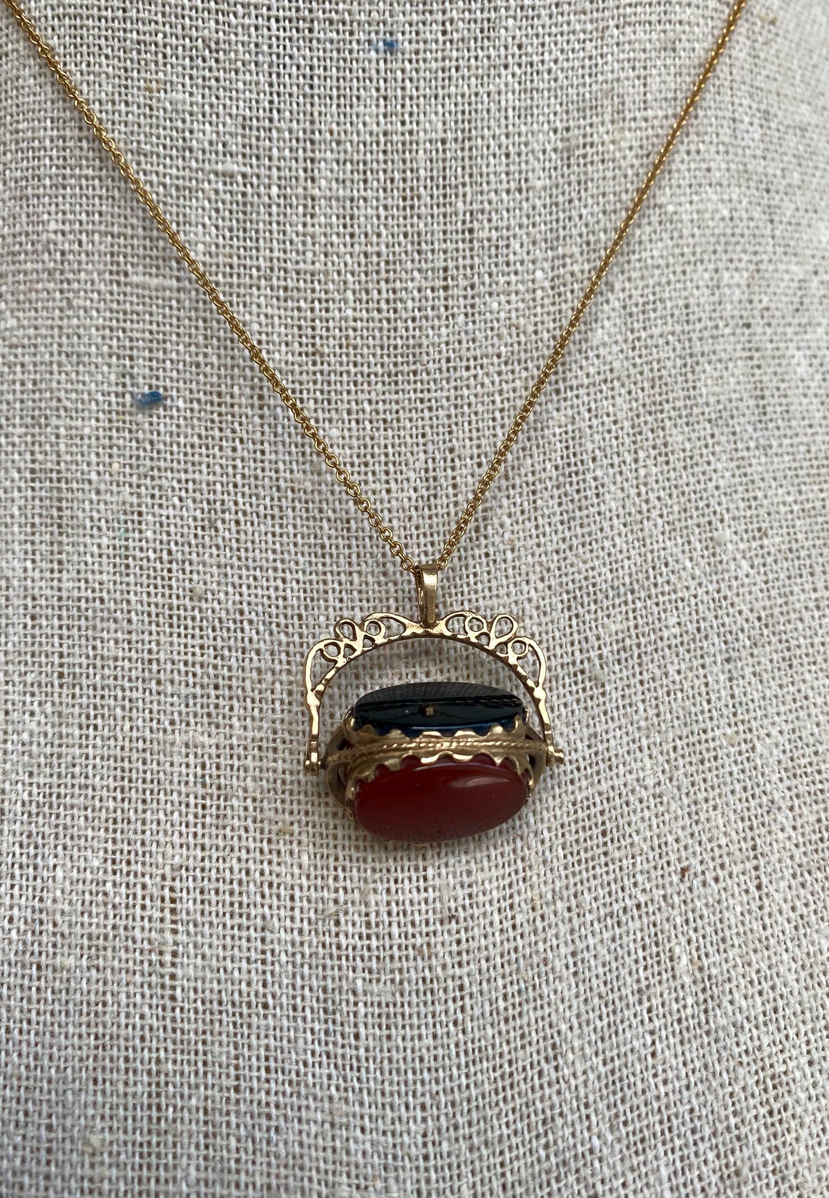 Heirloom Tri-Stone Spinner, Large