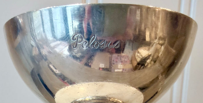 Heirloom Silver Plate Ice Cream Dish #1