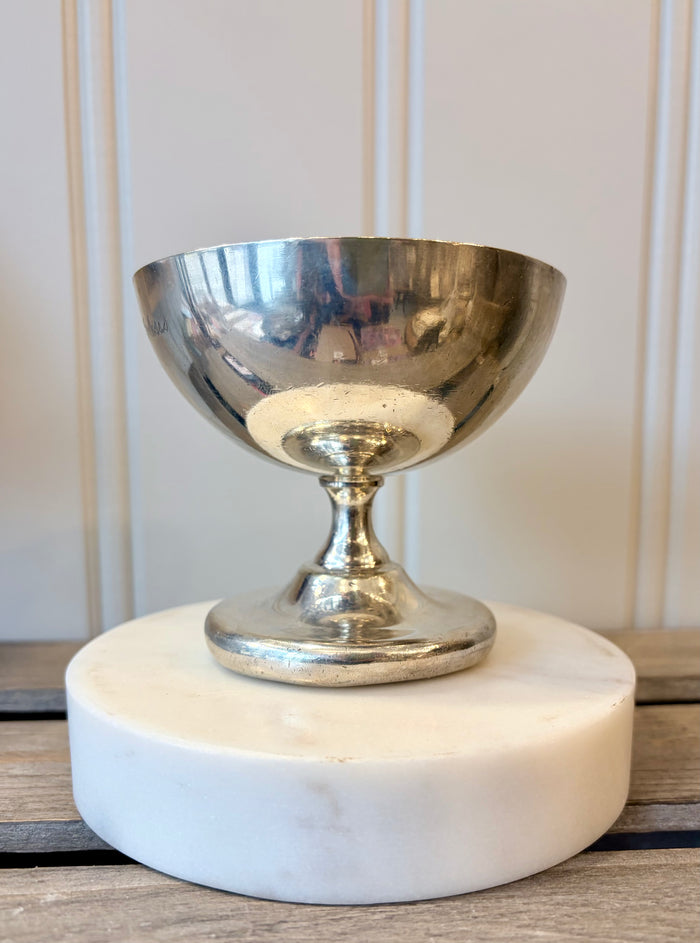 Heirloom Silver Plate Ice Cream Dish #1