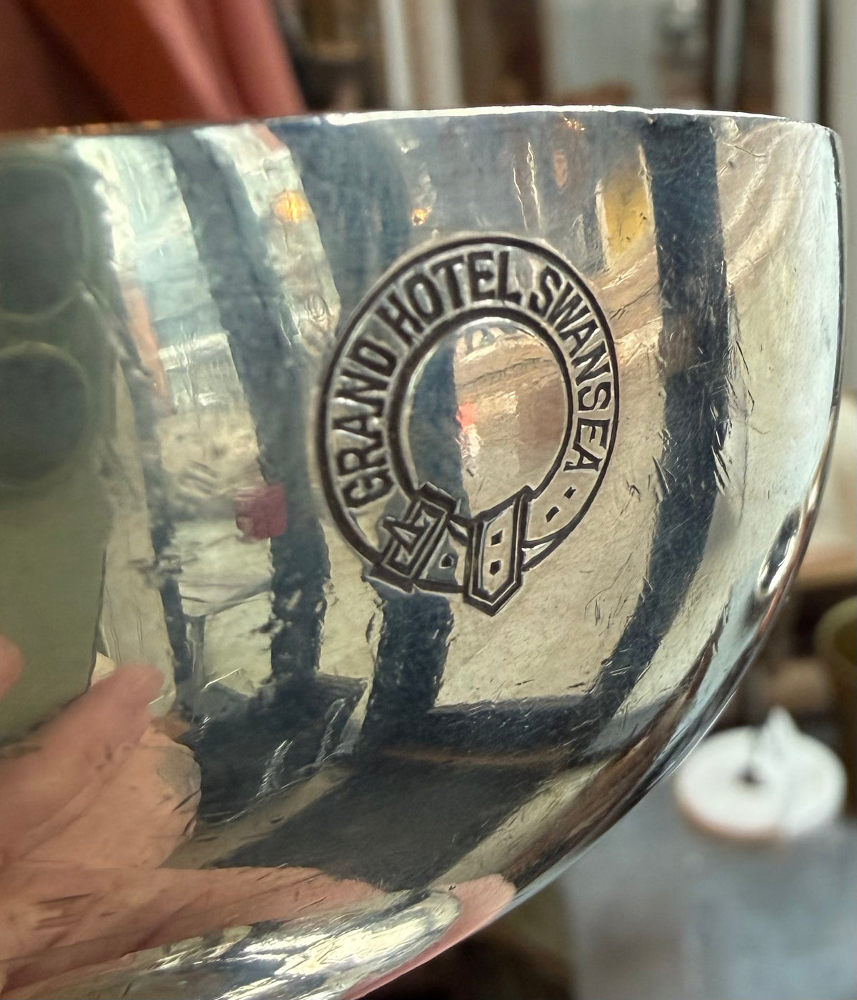 Heirloom Silver Plate Ice Cream Dish #2
