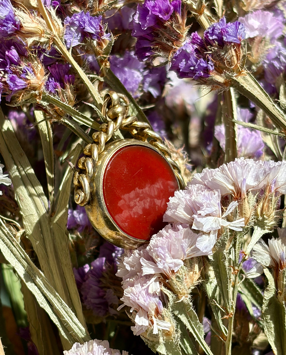 Heirloom Gold Watch Fob Spinner