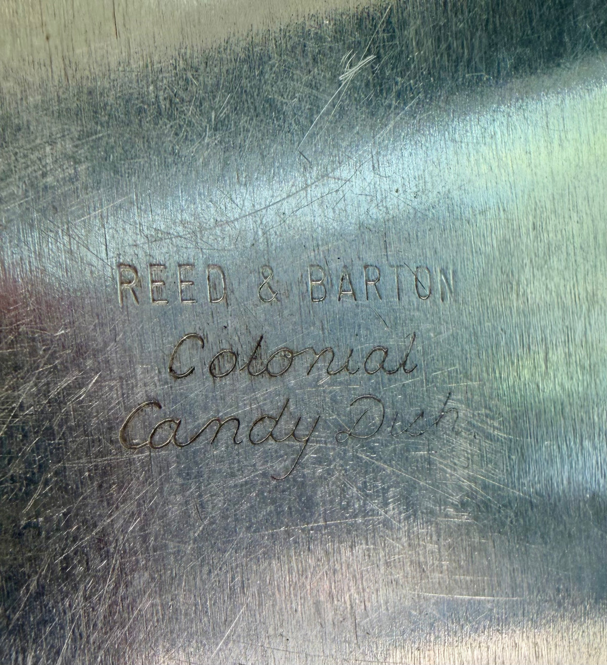 Heirloom Silver Plate Candy Dish