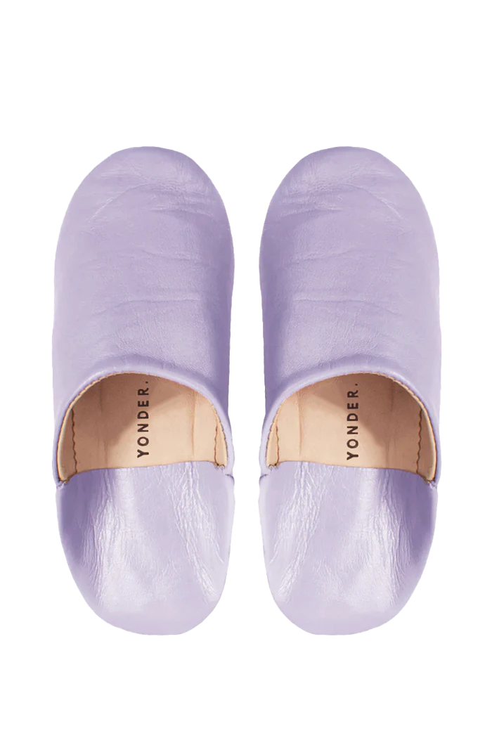 Palma Leather Babouche Slippers - Xsmall