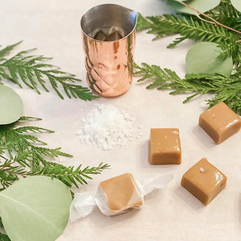 Salted Butter Rum Caramels