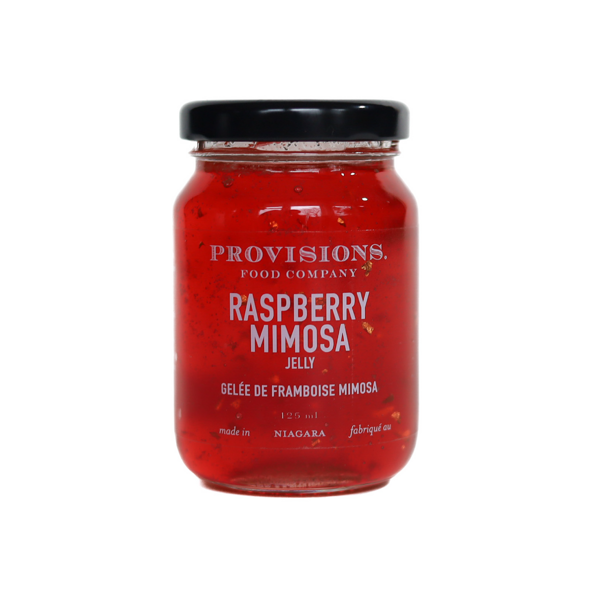 Raspberry Mimosa Jelly: 125mL