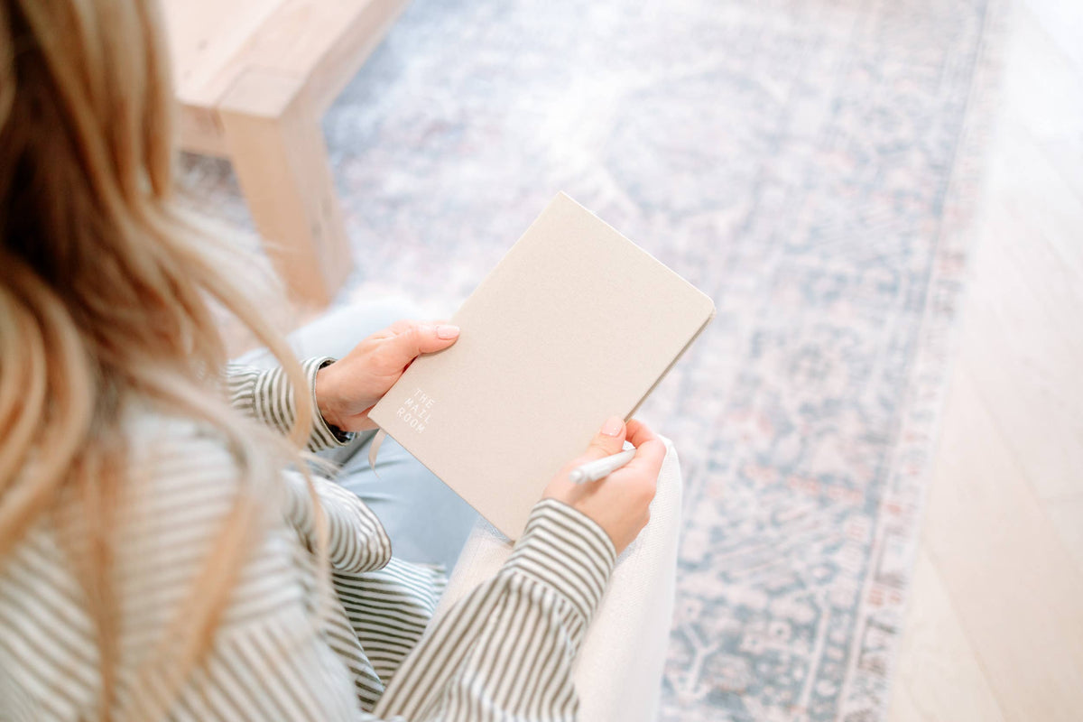 Brown Linen Notebook