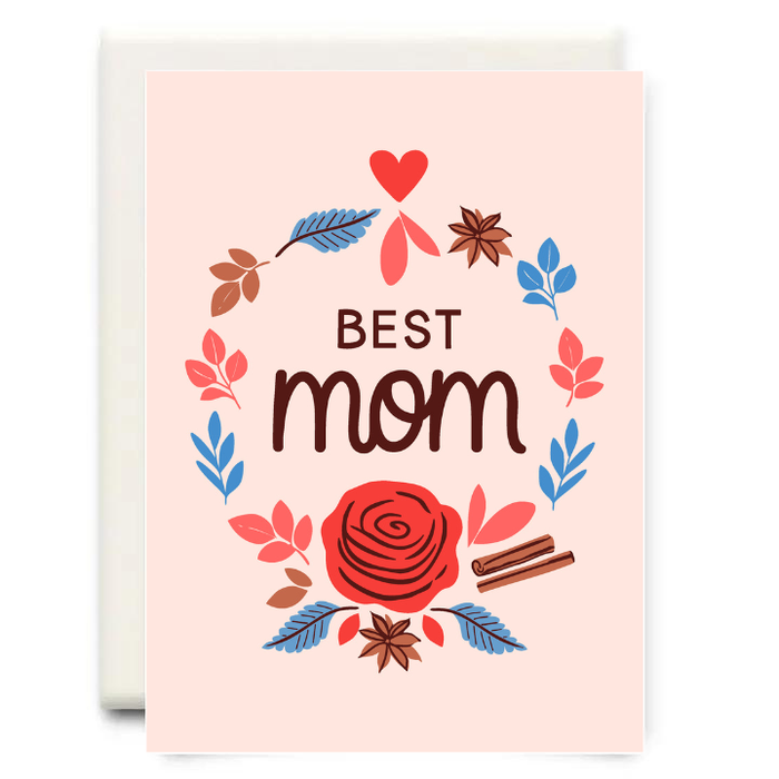 Best Mom Rose Wreath