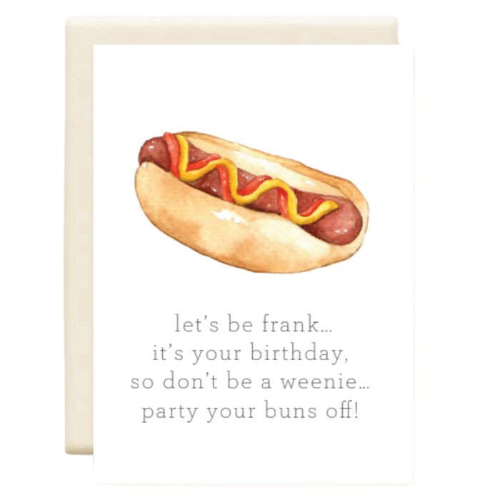 Hot Dog | Birthday Greeting Card