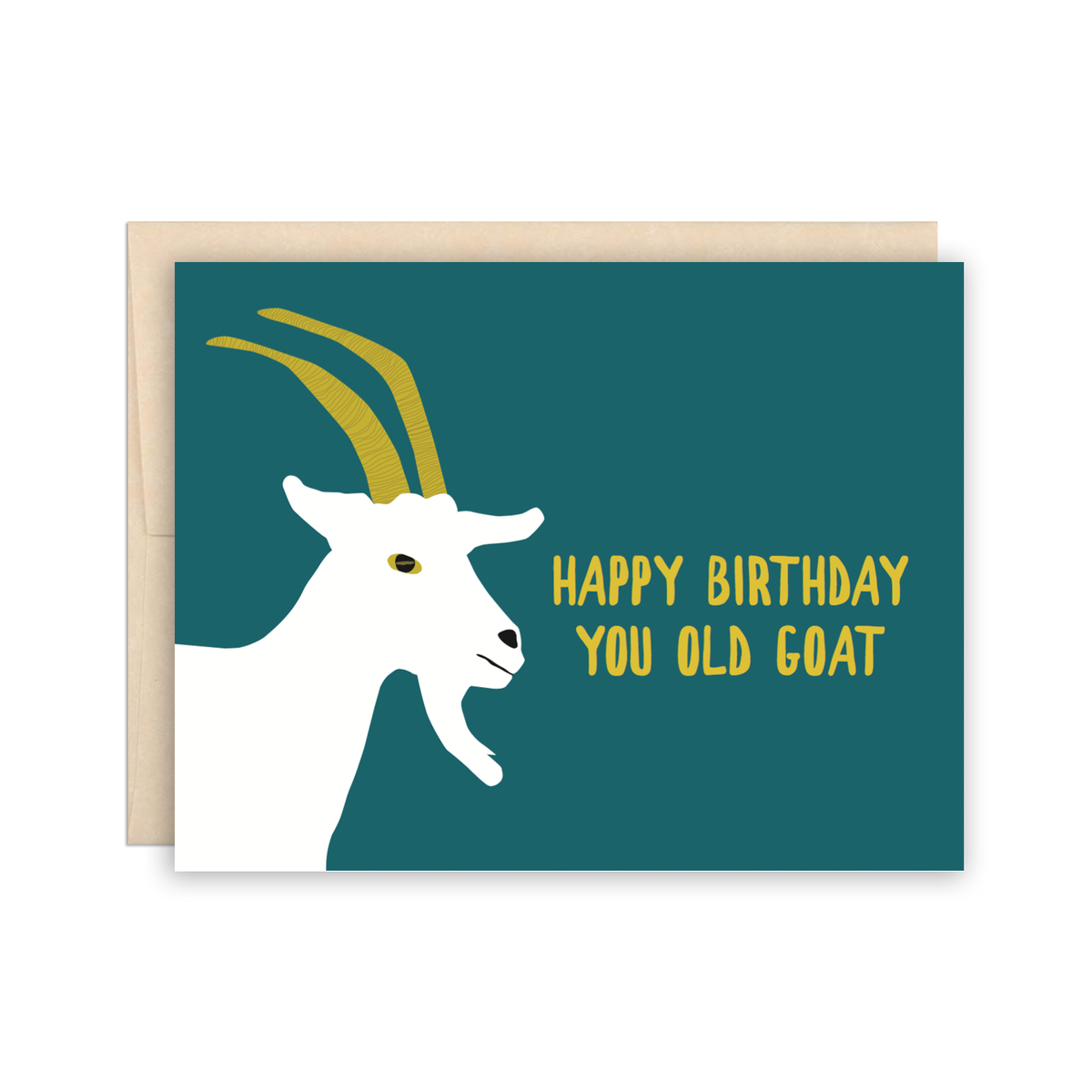 Funny Old Goat Birthday Card