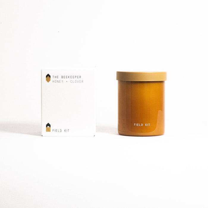 The Beekeeper 8oz Glass Candle