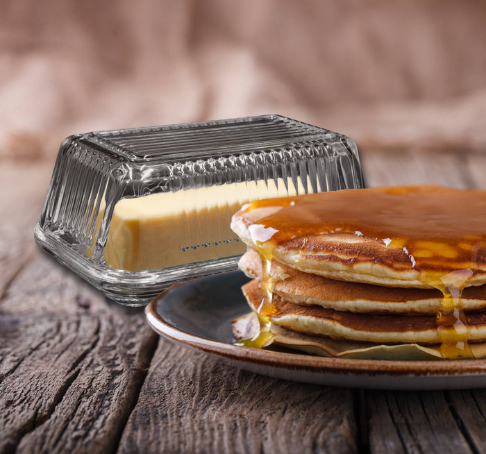 Butter Dish - Glass