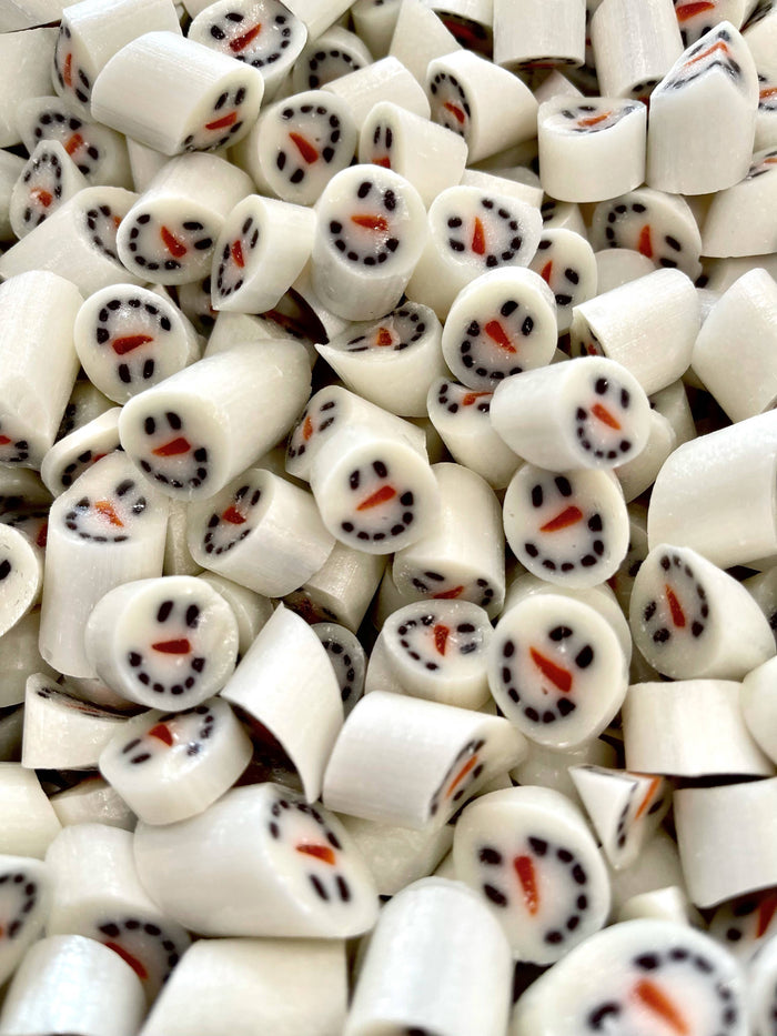 Eggnog Snowmen Holiday Hard Candy - 80g Bag