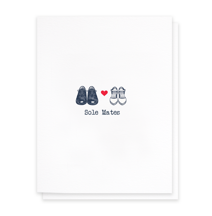 Sole Mates, Wedding Greeting Card
