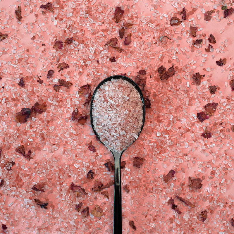 French Rose + Vanilla Replenishing Bath Soak: 14oz