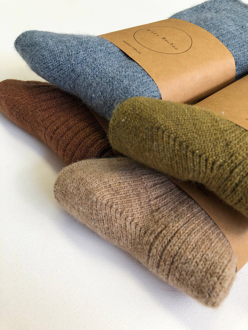 ICELAND WOOL SOCKS - Gray mélange