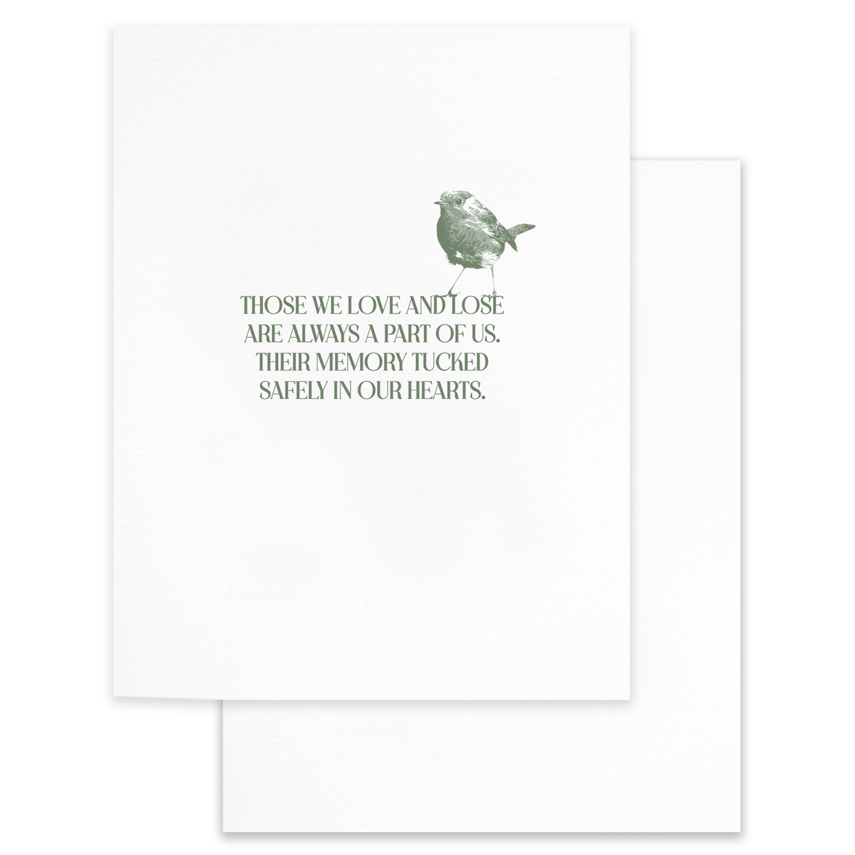 Those We Love, Sympathy Greeting Card