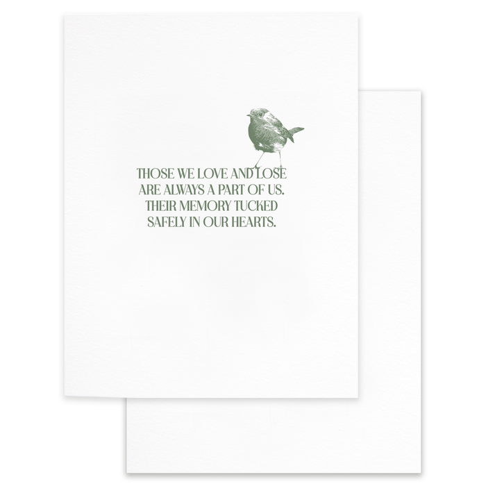 Those We Love, Sympathy Greeting Card