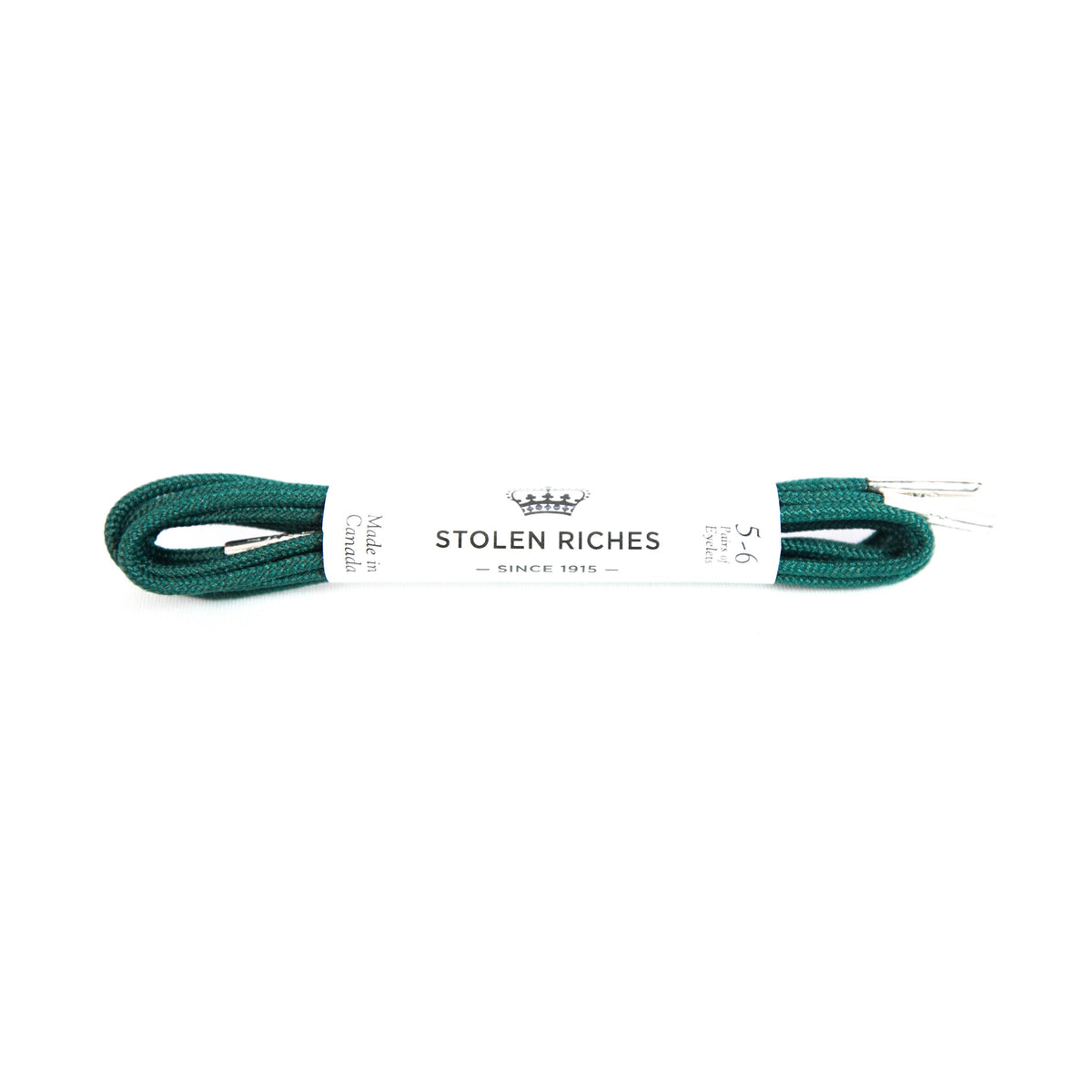 Dark Green Shoelaces - Gaia: 32"/81CM
